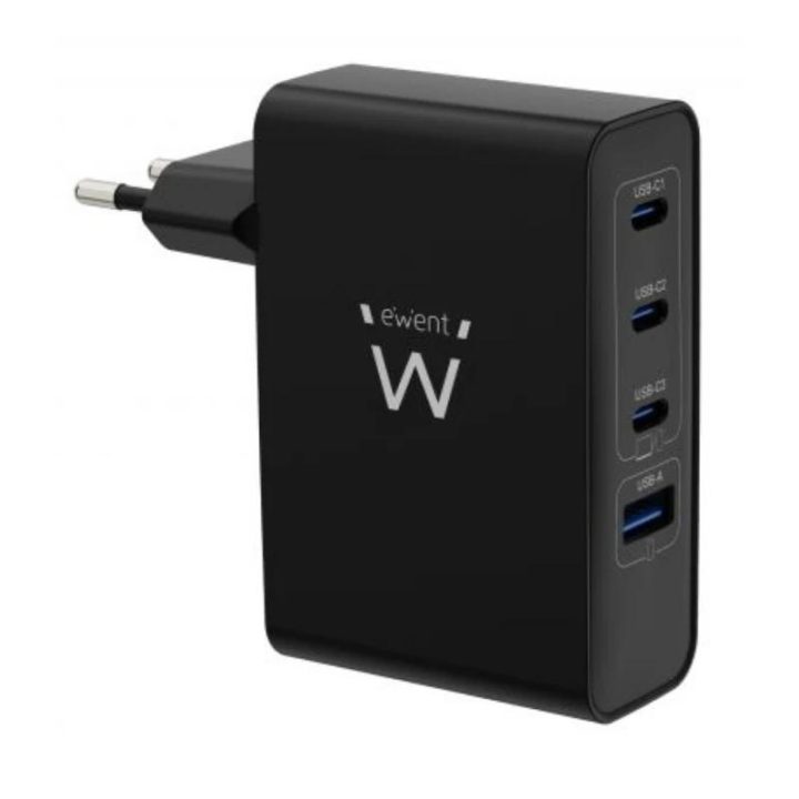 Ewent EW1336 cargador de dispositivo móvil Universal Negro Corriente…
