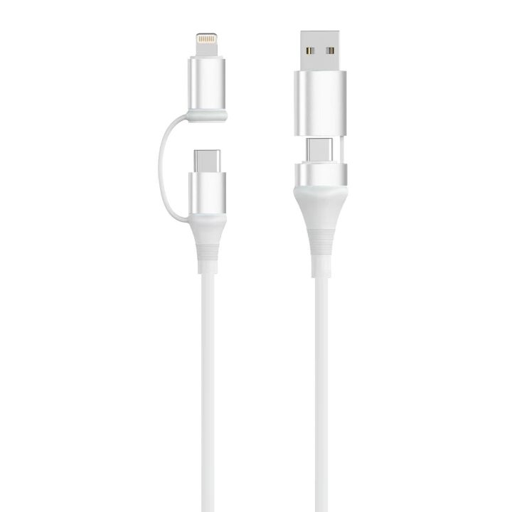 Ewent EC1075 USB USB 2.0 cable 1 m USB A/USB C USB C/Lightning 0.48…