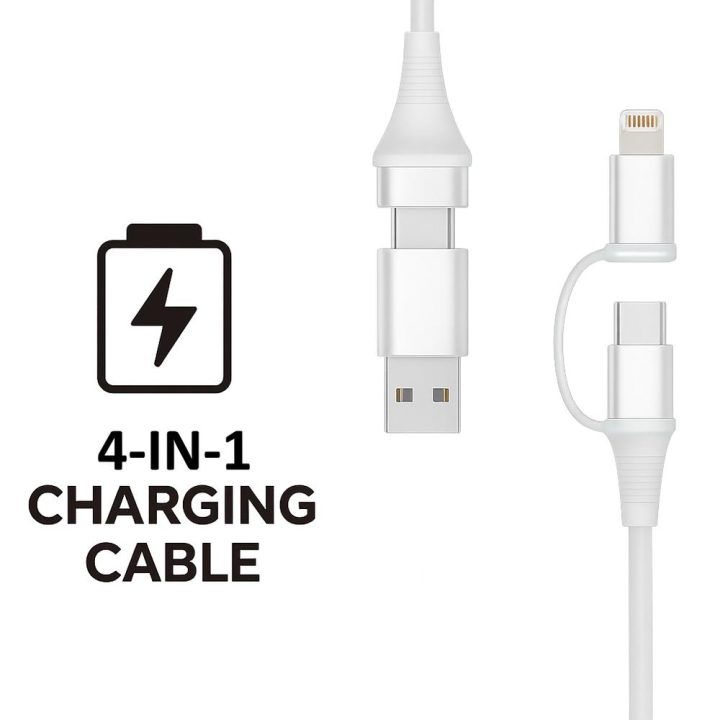 Ewent EC1075 USB USB 2.0 cable 1 m USB A/USB C USB C/Lightning 0.48…