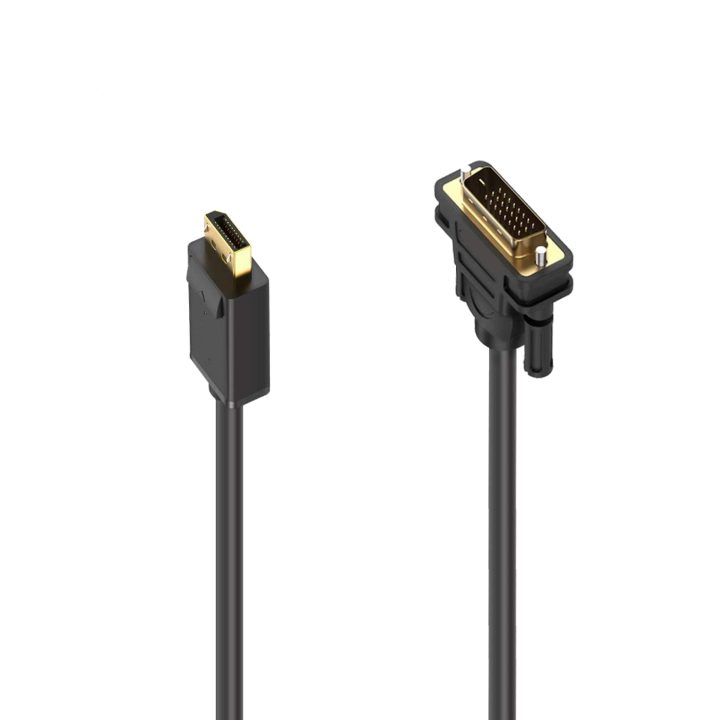 Ewent EC1441 Video Cable Adapter 1.8 m DisplayPort DVI-D Black