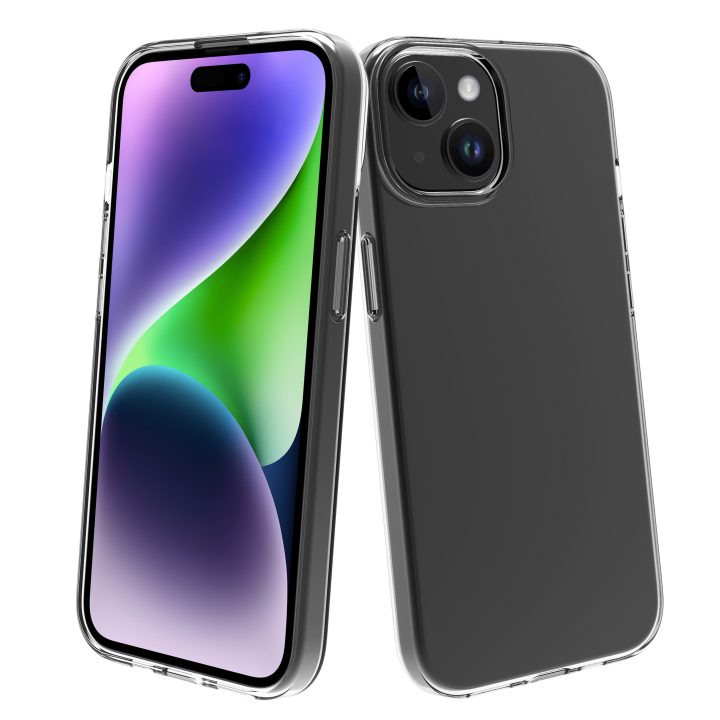 Muvit Recycletek Case for Apple iPhone 15 Transparent (MCCRS0463)