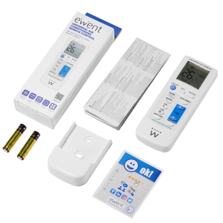 Ewent EW1579 Comando de Ar Condicionado com Botões