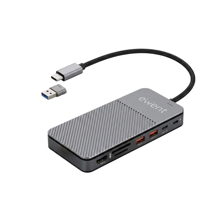 Ewent EW1156 base para portátil e replicador de portas Com fio USB…
