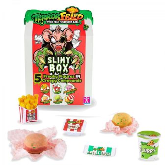 Brinquedo Bandai vermelho Terror Fried Slime Box (CO08094)