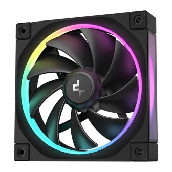 Ventilador caja Deepcool FL12 ARGB 120mm negro (R-FL12-BKAPN1-G)