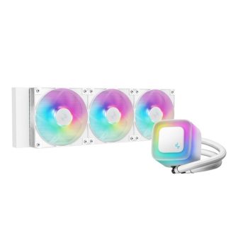 Kit de arrefecimento líquido Deepcool LE360 v2 ARGB 3x 120mm branco…