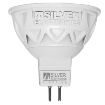 Lâmpada LED pro Silver electronic dicróica 5W 60W-GU10-5000K-38º-470…