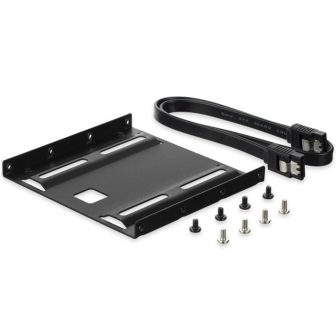 Ewent EW7007 panel bahía disco duro 3,5" Negro