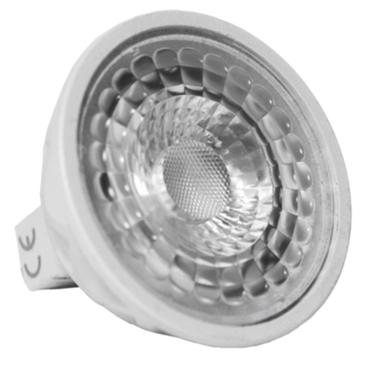 Silver electronic pro LED bulb dichroic 5W 60W-GU10-5000K-38º-470…