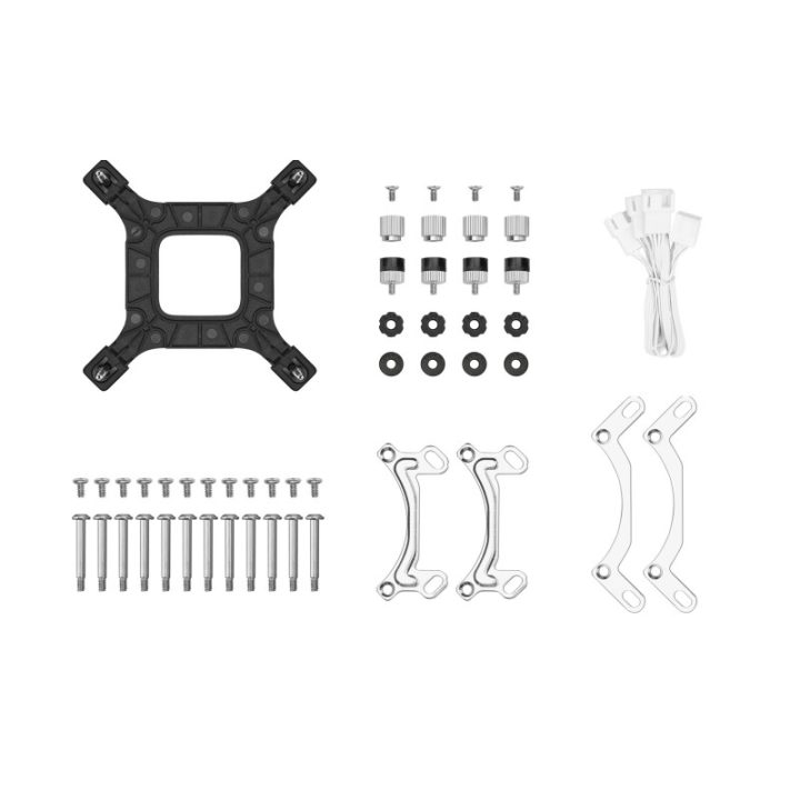 Deepcool LE360 v2 ARGB Liquid Cooling Kit 3x 120mm White…