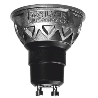 Lâmpada LED pro Silver electronic dicróica 5W 60W-GU10-5000K-38º-470…