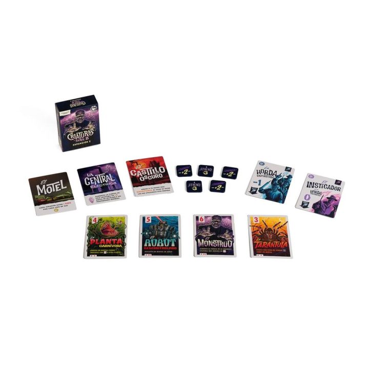 Tranjis games sl Jogo de tabuleiro Criaturas de Série B - Expansão