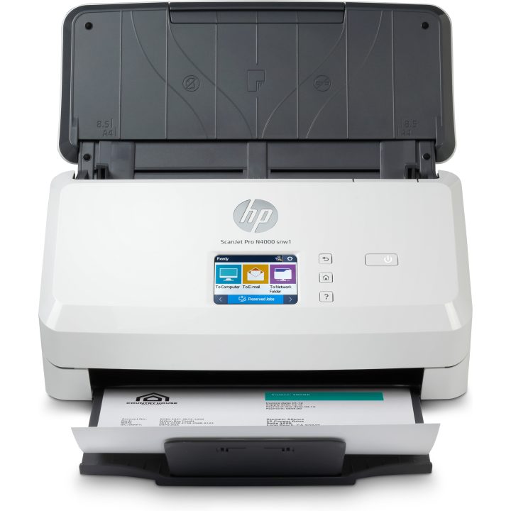 HP Scanjet Pro N4000 snw1 Scanner de Alimentação de Folhas 600 x 600…