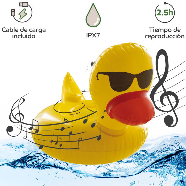Myway Floating Duck Speaker Floating Bluetooth Speaker 3 W (MWSSP0001)