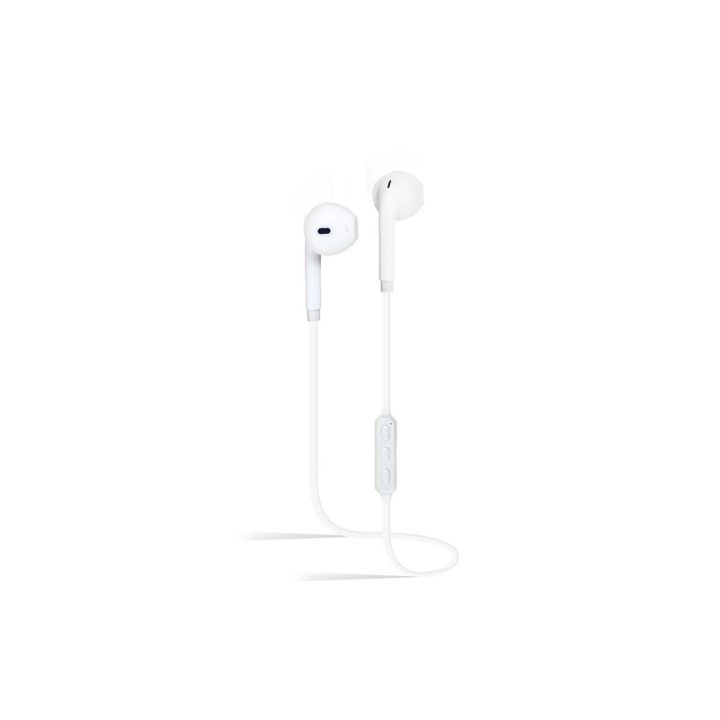 Auriculares Myway MWHPH0023 inalambrico blanco