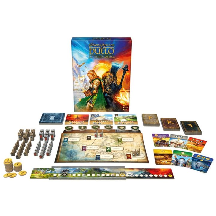Asmodee Jogo de tabuleiro O Senhor dos Anéis: Duelo pela Terra Média…