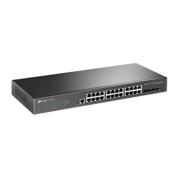 TP-Link JetStream TL-SG3428X Managed L2+/L3 Gigabit Ethernet…