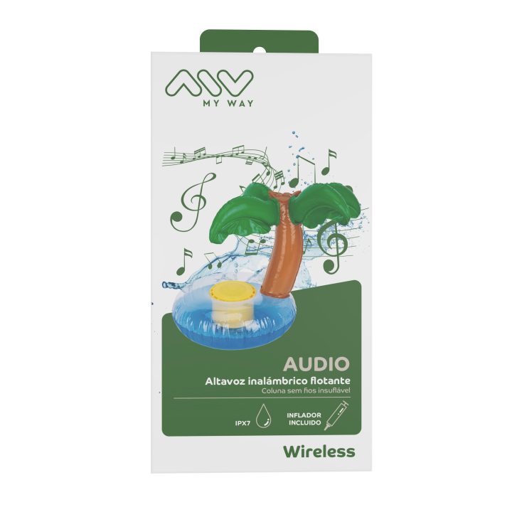 Myway Floating Palm Tree Speaker Floating Bluetooth Speaker…
