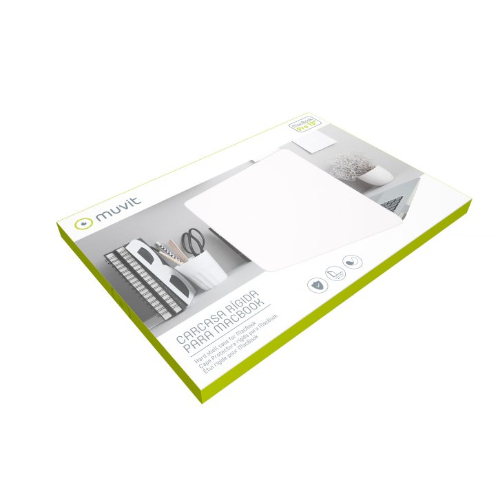 Capa Muvit para Apple MacBook Pro 13 polegadas transparente…
