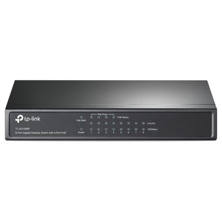TP-Link TL-SG1008P Managed Gigabit Ethernet (10/100/1000) Power over…