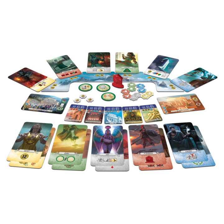 Asmodee Board Game 7 Wonders: Duel Pantheon PEGI 10 (SEV08ML)