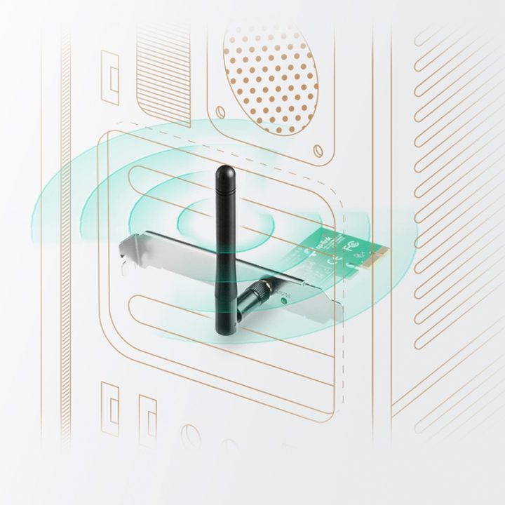 TP-Link TL-WN781ND adaptador e placa de rede Interna WLAN 150 Mbit/s