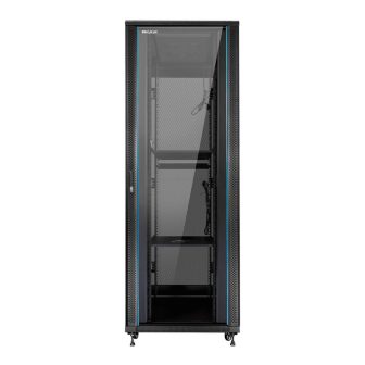 Phasak pro 47U 19-inch floor rack cabinet 800x1000 black assembled…