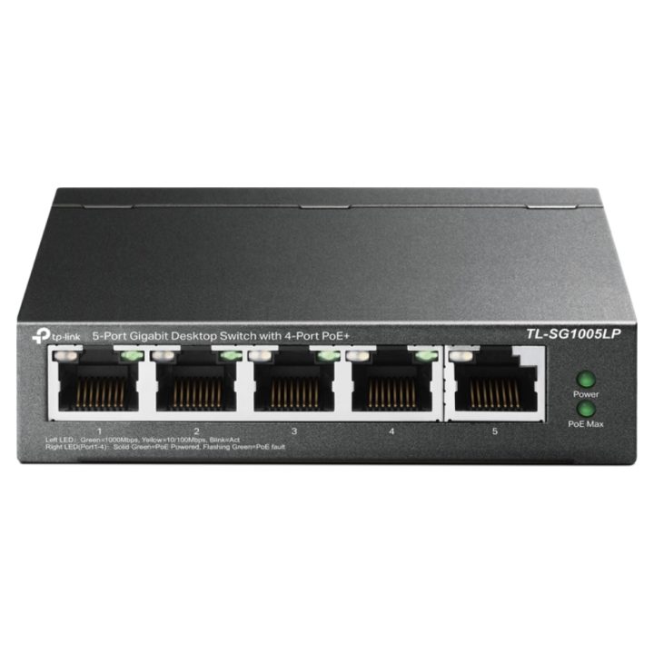 TP-Link TL-SG1005LP Unmanaged Switch Gigabit Ethernet (10/100/1000)…