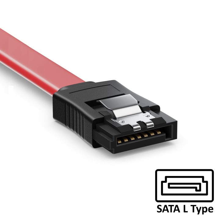 Ewent EC1510 SATA Cable 0.3 m SATA 7-pin Black, Red