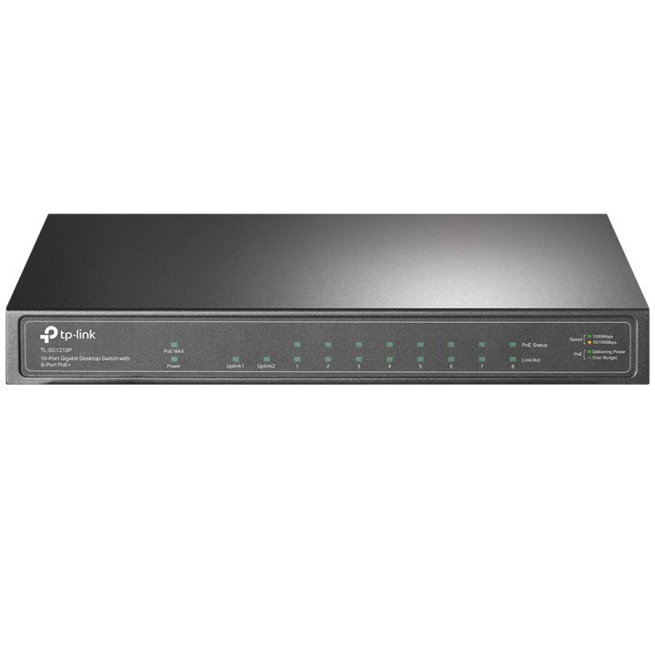 TP-Link TL-SG1210P Unmanaged Switch Gigabit Ethernet (10/100/1000)…