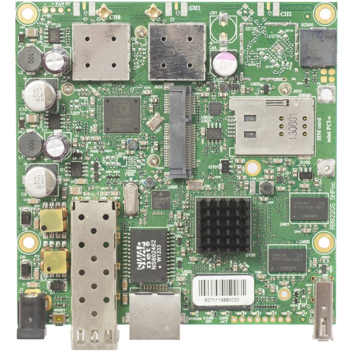 Mikrotik RB922UAGS-5HPacD Placa base Wi-Fi 5 (802.11ac)