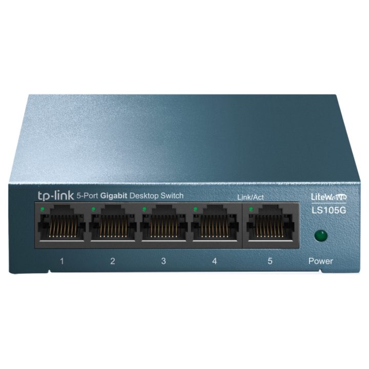 TP-Link LS105G Unmanaged Gigabit Ethernet (10/100/1000) Blue