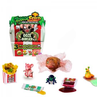 Brinquedo Bandai vermelho Terror Fried Horror Burger (CO08092)
