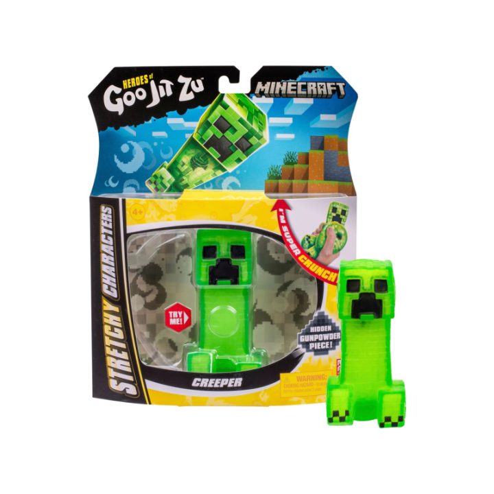 Bandai Red Goo Jit Zu Minecraft Figure (CO42765)
