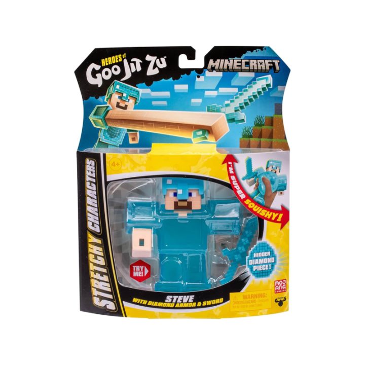 Bandai Red Goo Jit Zu Minecraft Figure (CO42765)