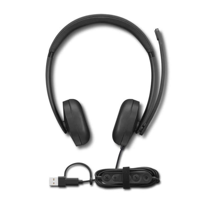 Lenovo Auriculares de diadema VoIP com cabo