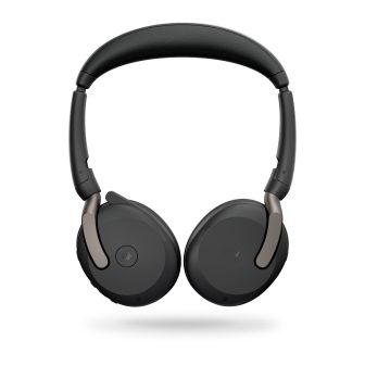 Auscultadores de diadema sem fios Jabra Evolve2 65 Flex…