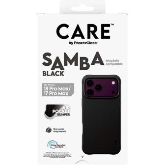 PanzerGlass CARE™ by ® Samba Case Black w. MagSafe iPhone 18 Pro Max…