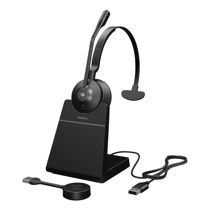 Jabra Engage 55 SE Wireless Headset Headband Office/Call Center Black