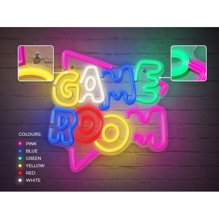 Lâmpada Forever neon plexi LED game color multicolor neolia…