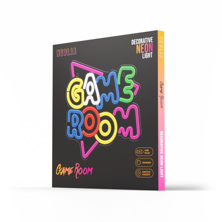 Forever Neon Plexi LED Game Lamp Multicolor Neolia (RTV100476)