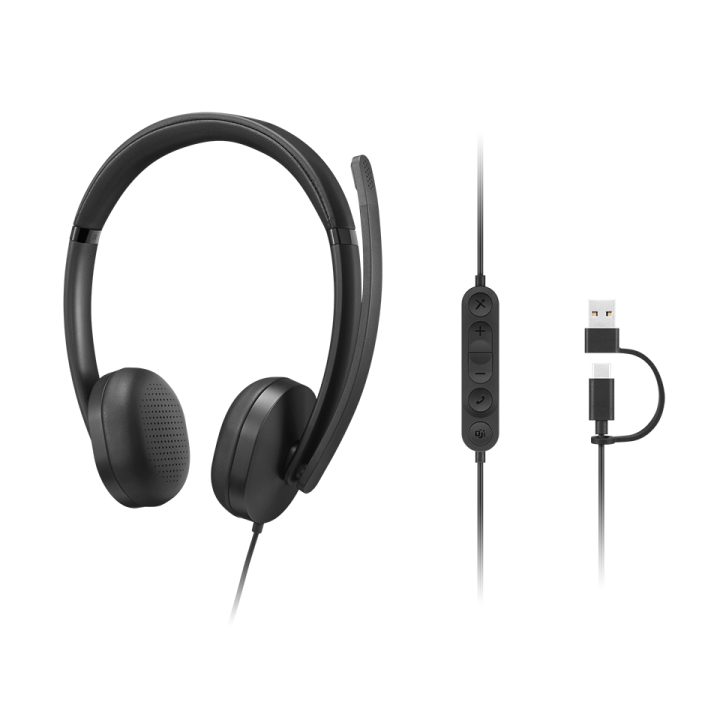 Lenovo Auriculares de diadema VoIP com cabo
