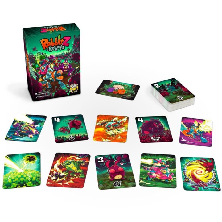 Rocket Lemon Games SL RabbitZ and Robots Board Game (RLG-004RAB)