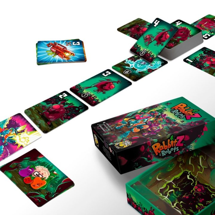 Rocket Lemon Games SL RabbitZ and Robots Board Game (RLG-004RAB)