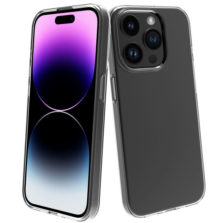 Muvit Recycletek Case for Apple iPhone 15 Pro Transparent (MCCRS04643)