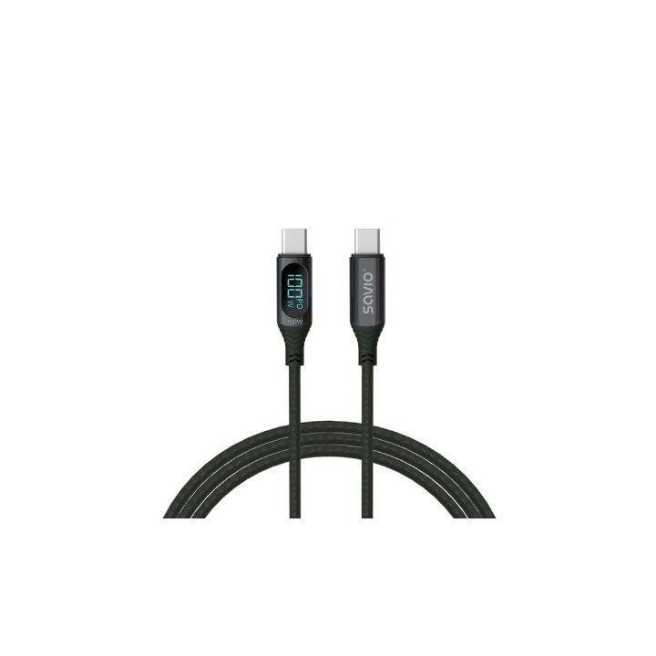 Cabo USB-C savio cl-174 preto 1 m