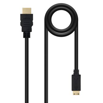 Nanocable CABLE HDMI A MINI HDMI V1.3, A/M-C/M, 1,8 M