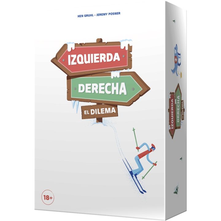 Asmodee Juego de mesa izquierda derecha el dilema pegi 18 (LRDSP01)
