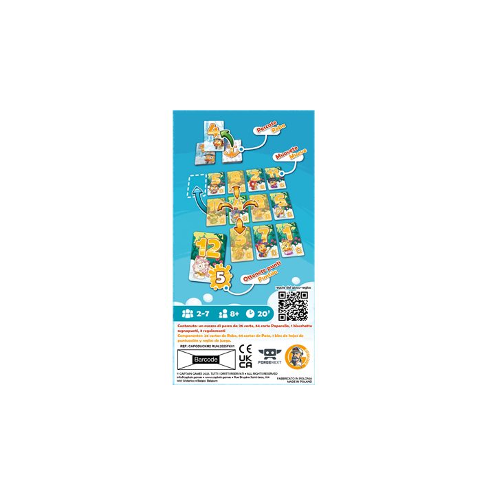 Asmodee Jogo de mesa Duck & Cover (CAPGDUCKM2)