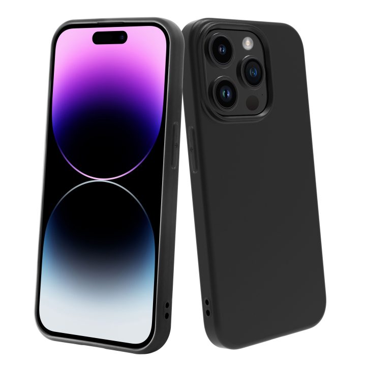 Muvit Recycletek Case for Apple iPhone 15 Pro Black (MCCRS0468)